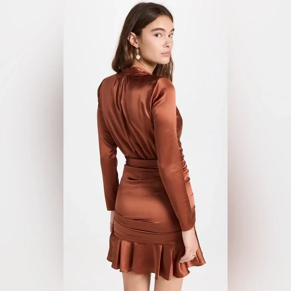 open lace back dress Veronica Beard Ezri Midi Dress | Carnelian Red main image 0